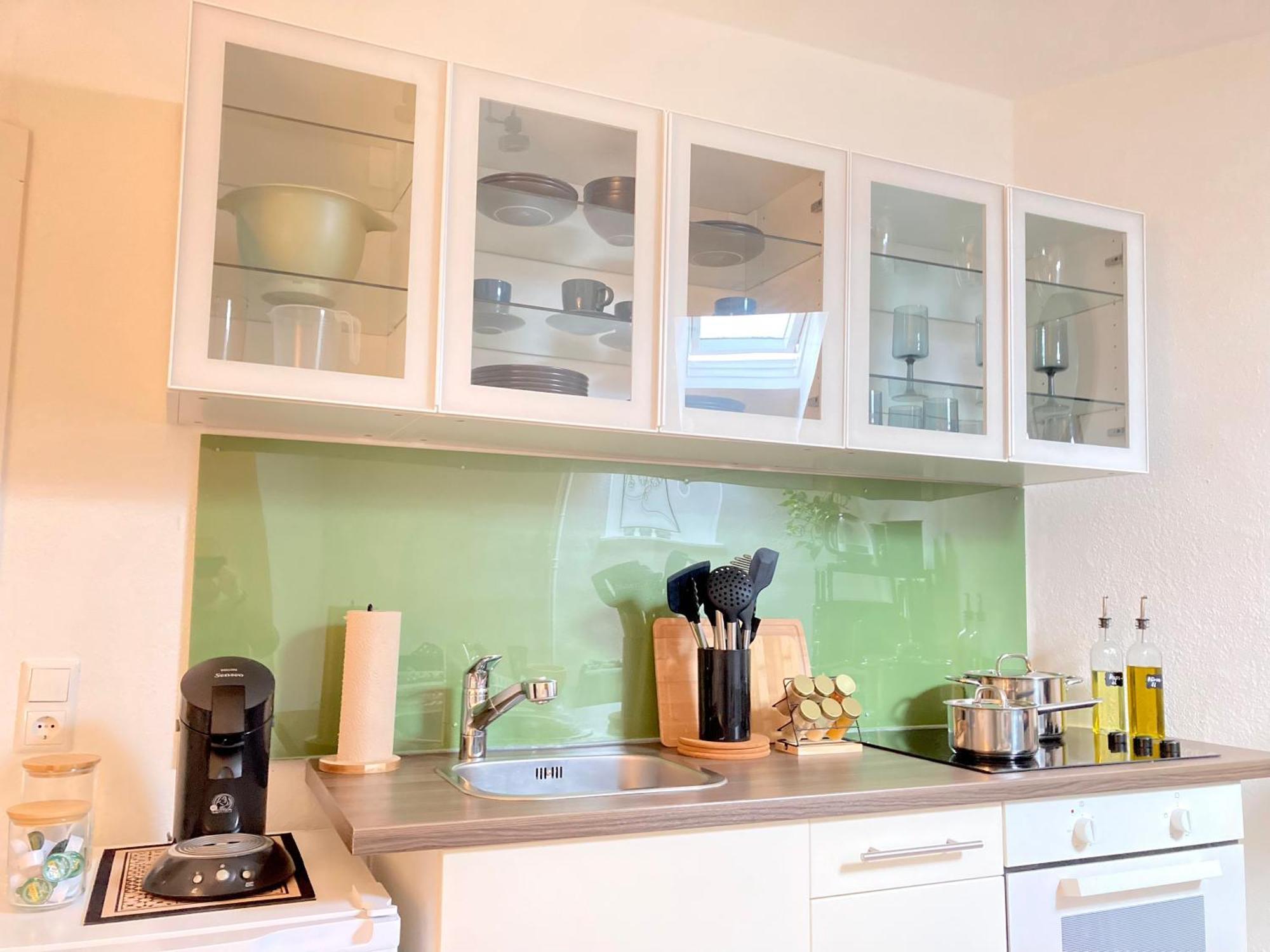 Apartment Superhosts Zentrum - Kueche - Netflix - Kaffee *