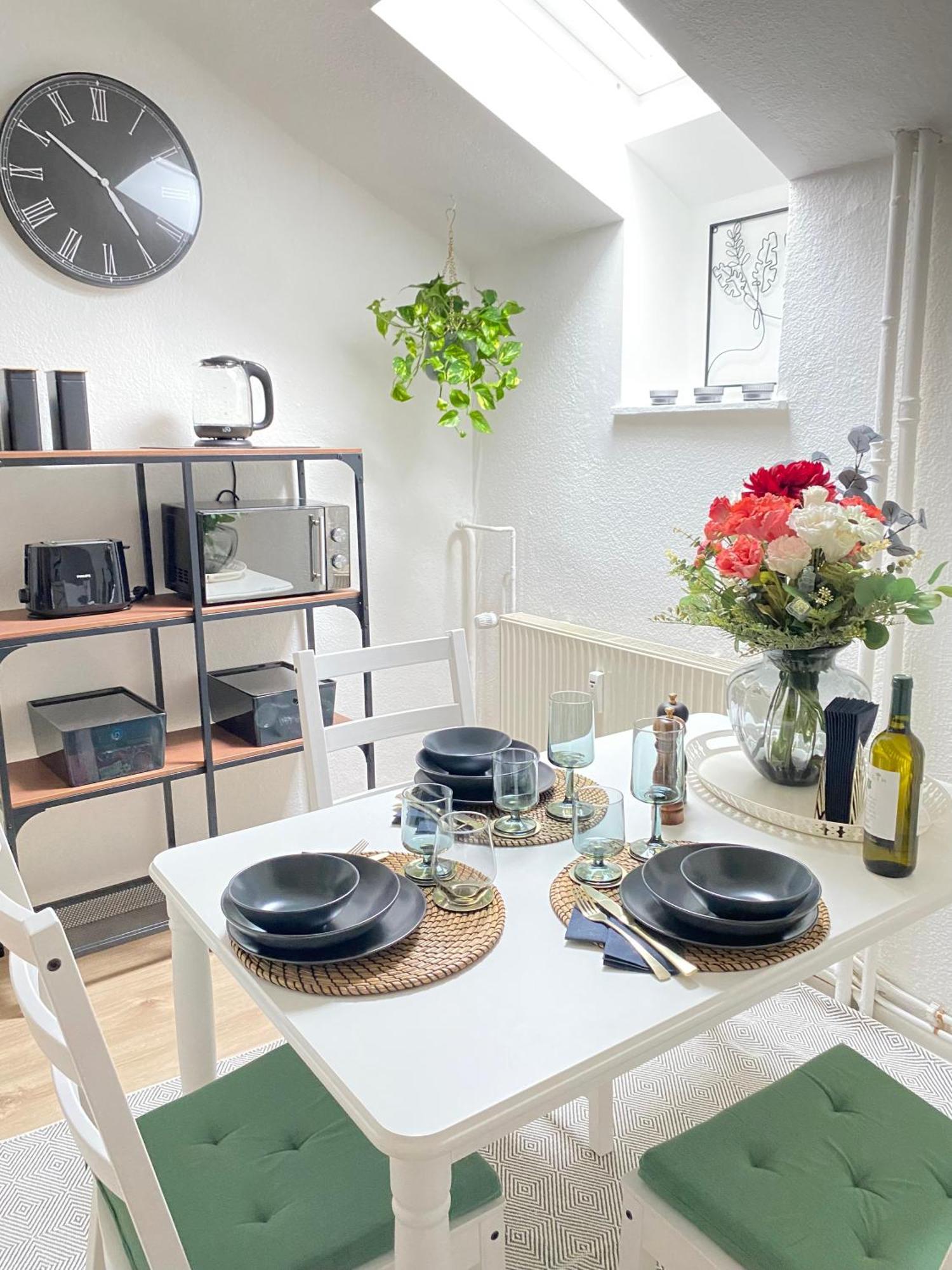 Superhosts Zentrum - Kueche - Netflix - Kaffee Apartment Bremen